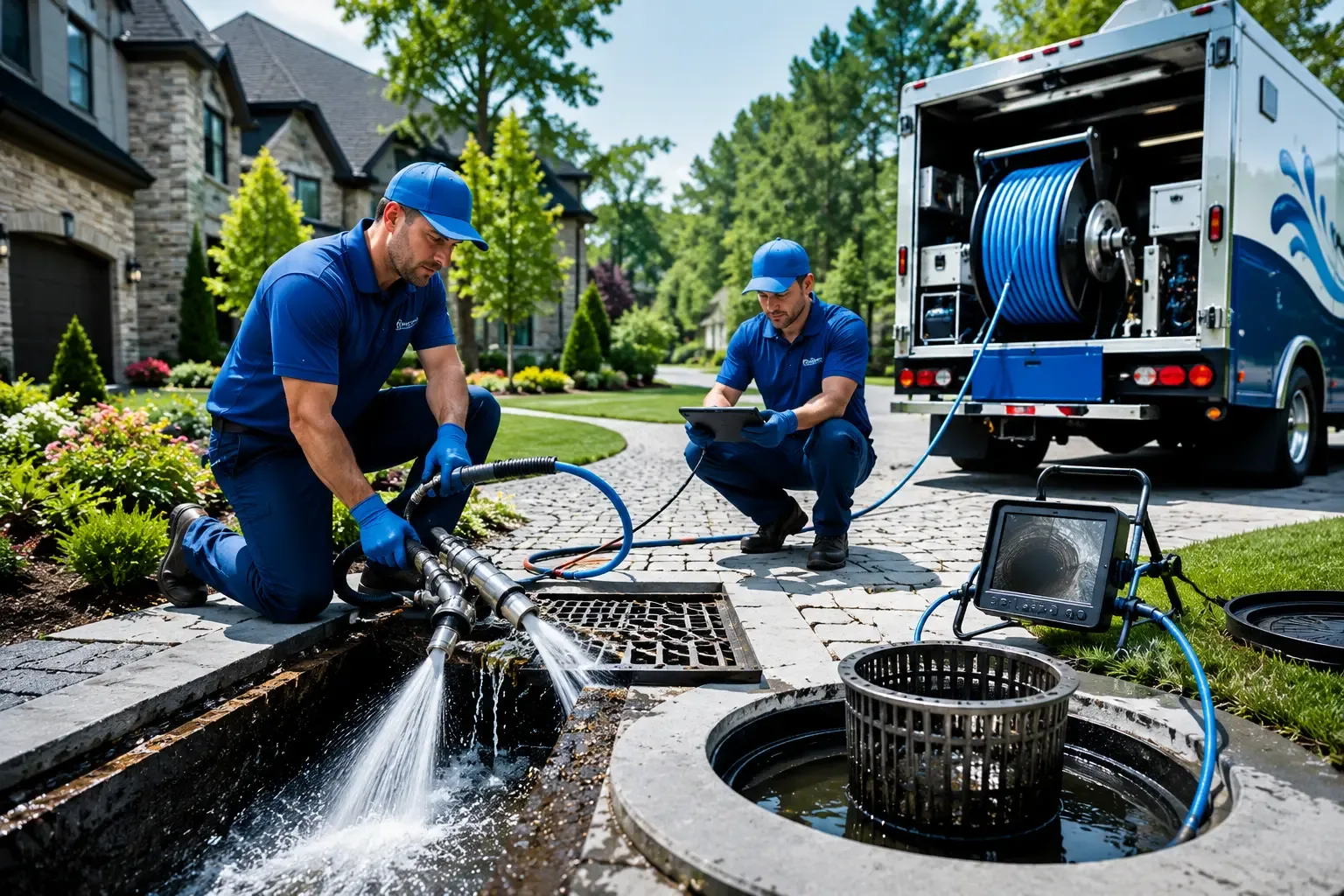Local outdoor drain cleaning professionals in Clovis, CA