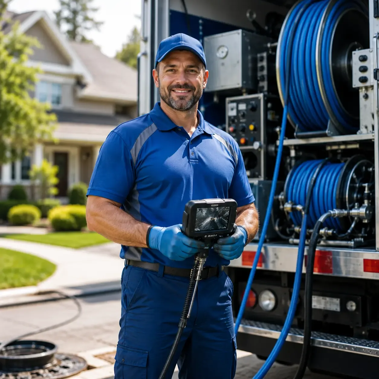 Local outdoor drain cleaning specialists in Clovis, CA